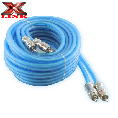 Авто RCA аудио кабель Y адаптер 0ft Защищенные RCA кабели с изоляционным материалом PVC