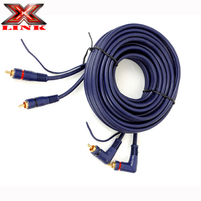 Авто RCA аудио кабель Y адаптер 0ft Защищенные RCA кабели с изоляционным материалом PVC