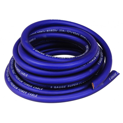 SAEJ 1128 Stinger True Gauge 1/0 AWG Скрученный OFC Автомобильный аудиопровод для производительности