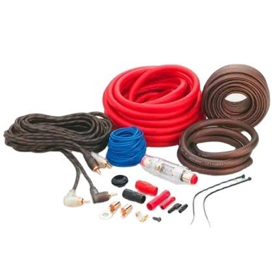 2000W-4000W 4 Gauge CCA Wire Amp Kit Мужчина-мужчина дирижер для автомобильной аудиоустановки