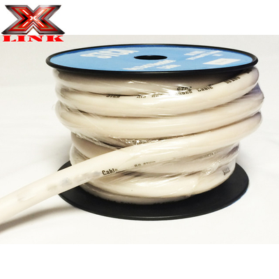 0 gauge OFC Car Audio Power Wire Любой цвет Медь покрытая алюминиевым материалом