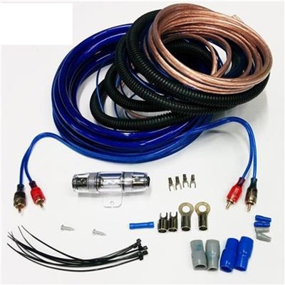 OFC COPPER OR CCA 2500W 2000W 1500W Комплект проводки автомобильного усилителя для автомобильного аудиокабеля