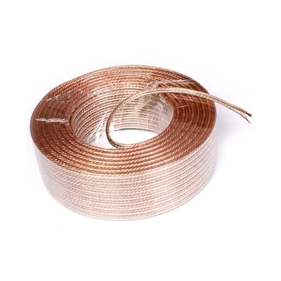 14 12 16AWG OFC Bare Copper High End Home Theater Audio Speaker Cable с мягким PVC-жакетом