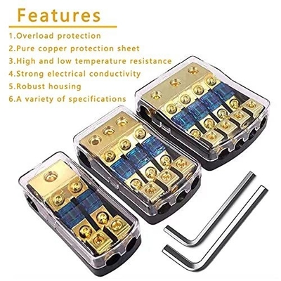 Компактный 12V Mini ANL AFS Fuse Holder для автомобильной аудиосистемы для лодок