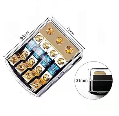 Компактный 12V Mini ANL AFS Fuse Holder для автомобильной аудиосистемы для лодок