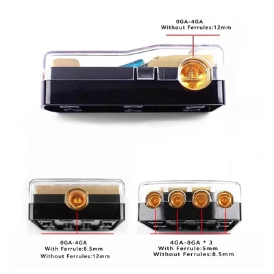 Компактный 12V Mini ANL AFS Fuse Holder для автомобильной аудиосистемы для лодок