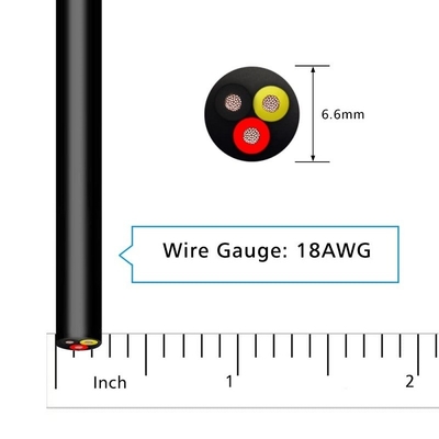 Универсальный 14 AWG ПВХ изоляционный медный провод для светодиодного освещения низкого напряжения и автомобильной промышленности