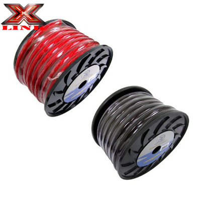 Профессиональные аудио-видео кабели 0/2/4/8GA CCA Amp Power Wire Cable с автомобильной совместимостью