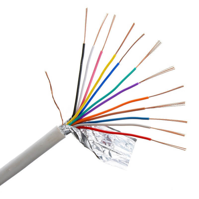 22 AWG 4 Проводниковый цепной защищенный пленумный кабель для безопасности/сигнала тревоги/контроля доступа