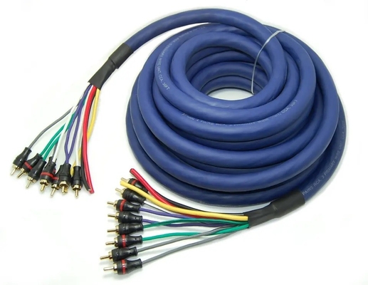 100% кислород без медного многоканального аудио 10 RCA Power Medusa кабель для профессионалов
