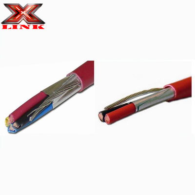 24AWG Кабель безопасности с медной защитой CCA для пожарной сигнализации в строительстве