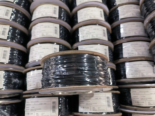 22AWG 1015 Консервированная медная проволока 600В с натяжкой EN5075-2014 UL 1007/1015 Стандарт