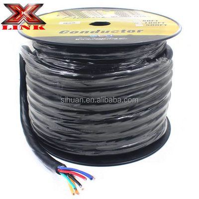 Flex 6 Core Multi Core Loudspeaker Wire для домашнего кинотеатра аудио Обнаженный медный проводник