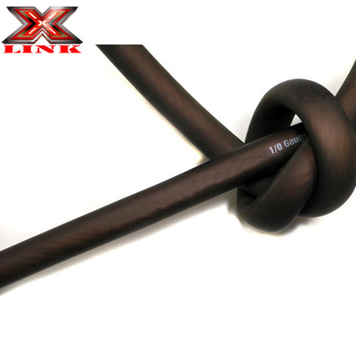 1/0 Gauge 0 AWG Красный кабель наземного питания Медный проводник для передовых автомобильных аудиосистем