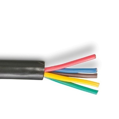 Промышленный 7 проводниковый трейлер кабель 10-12-14 AWG GPT мягкий ПВХ пиджак цветные кодированные провода