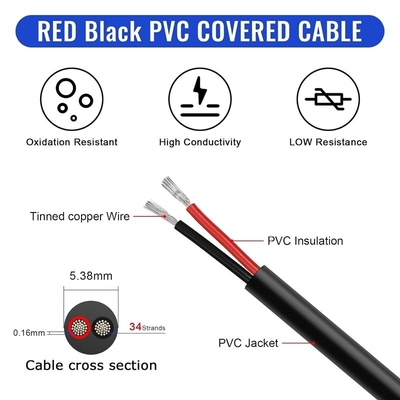 18AWG 2 Проводник 20AWG 3 Проводник Электрический провод ПВХ натянутый стаканчатый медный провод