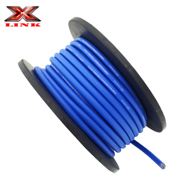 Электрический кабель для автомобильной аудиоиндустрии 1/0 2 4 8 AWG Gauge PVC Jacket Супергибкий материал