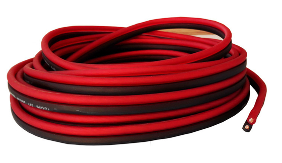 Прозрачная PVC куртка 14AWG гибкий динамик провод 200 футов / 60,9 метров для дома и автомобильных динамиков