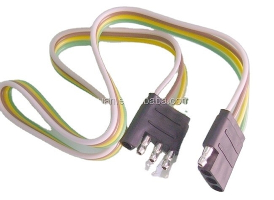 2.8X Внешний диаметр 4c 18AWG Связанный трейлер провод кабель с розеткой голый медный проводник