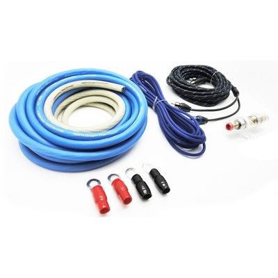 Стандартная спецификация CCA/OFC 12V 4/8 Gauge Flexible Audio Power Amp Wiring Kit