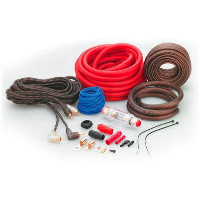 Стандартная спецификация CCA/OFC 12V 4/8 Gauge Flexible Audio Power Amp Wiring Kit