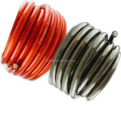 1/0 AWG Gauge Car Audio Power Cable Медно-пластированный алюминиевый проводник для подачи энергии