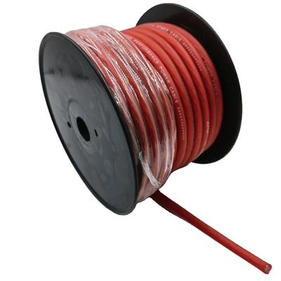 Автомобильный кабель питания аудио 1/0 AWG GA Gauge Гибкий прозрачный ПВХ куртка для автомобиля земли