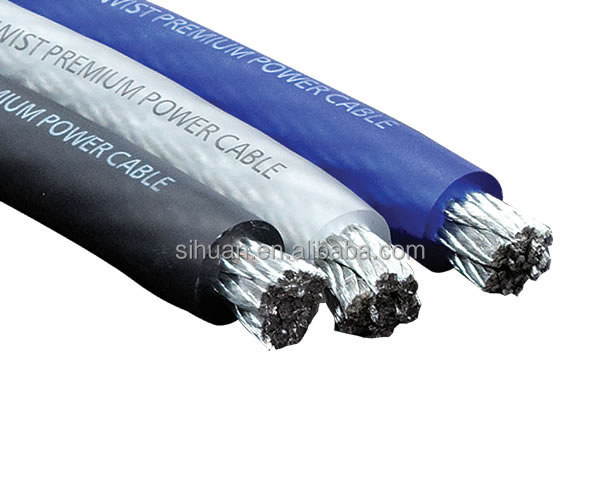 Водостойкий консервированный OFC 4 AWG сверхразмерный 1/0 калибр Автомобиль аудио питания для производительности