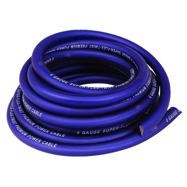 SAEJ 1128 Stinger True Gauge 1/0 AWG Скрученный OFC Автомобильный аудиопровод для производительности