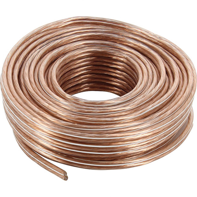14 12 16AWG OFC Bare Copper High End Home Theater Audio Speaker Cable с мягким PVC-жакетом