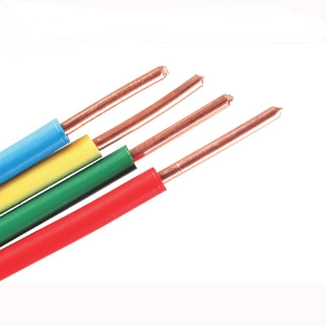 BV RVV Медный электрический кабель с проводником с натянутым проводником и PVC-костюмом