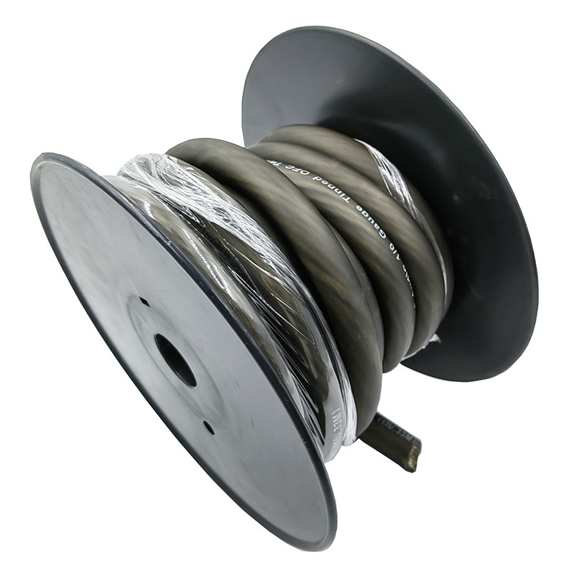 1/0 AWG Gauge Ga Автомобильный аудио кабель аккумулятор кабель питания с гибким ПВХ пальто 20 * 20 * 16 см