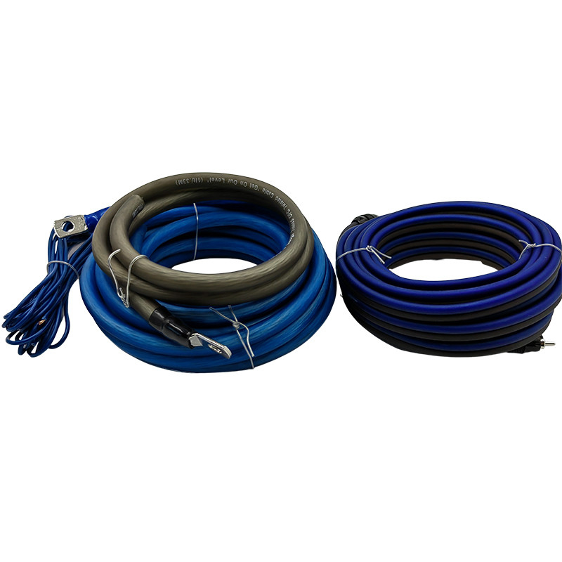 5.2m PVC Jacket High End 1/0 4 8 AWG Gauge Car Amplifier Wiring Kit для автомобильных аудиосистем